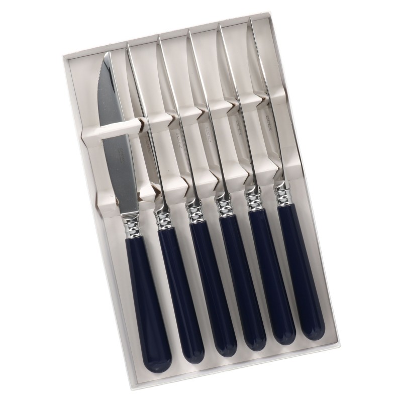 Helios - estuche de 6 cuchillos para carne