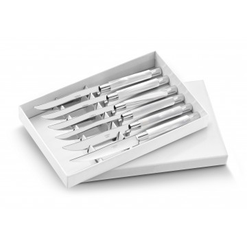 Conty - estuche de 6 cuchillos para carne