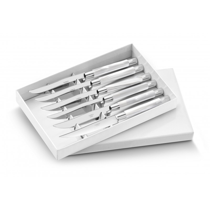 Conty - estuche de 6 cuchillos para carne