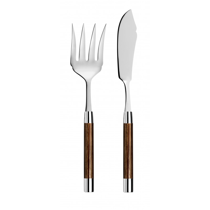 Servicio de pescado dans Couverts Couleurs et Transparents