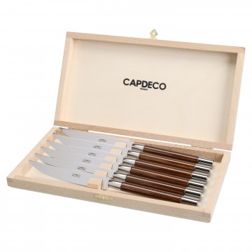 Estuche de 6 cuchillos para carne