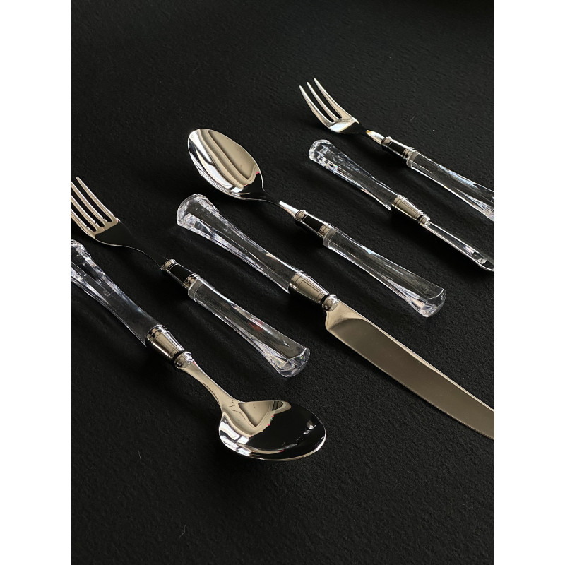 Cuchillo de mesa dans Couverts Couleurs et Transparents