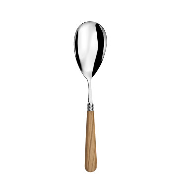 Pala para arroz y patatas fritas Helios madera de olivo