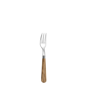 Tenedor de pastel Helios madera de olivo