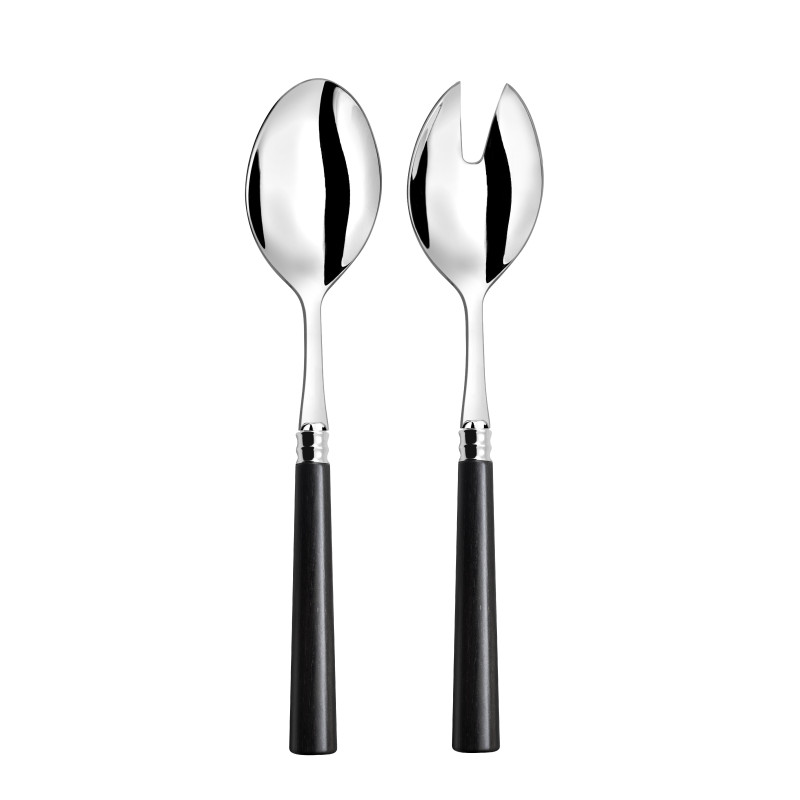 Salad server set Wood