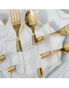 Cubiertos transparentes