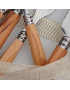 Cubiertos de colores