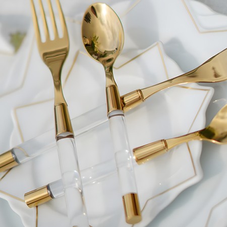 Transparent Flatware